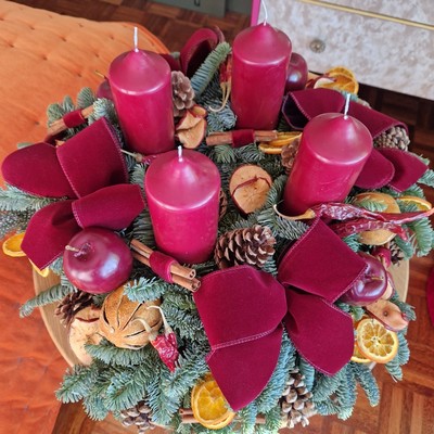 Glynde luxury Advent Wreath