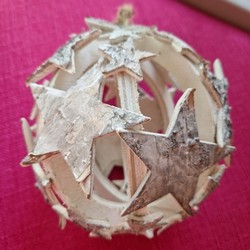 Wooden Star Bauble