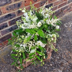 bespoke woodland funeral flowers